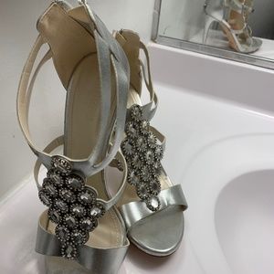 Silver Dress Shoes